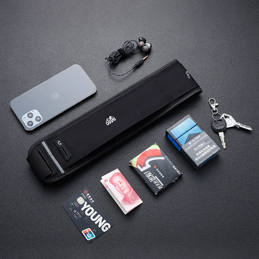 Running Belt Waist Bag with Water Bottle Women Sports Fanny Pack Men Phone Pouch Jogging Gym Bags Hydration Run Accessories