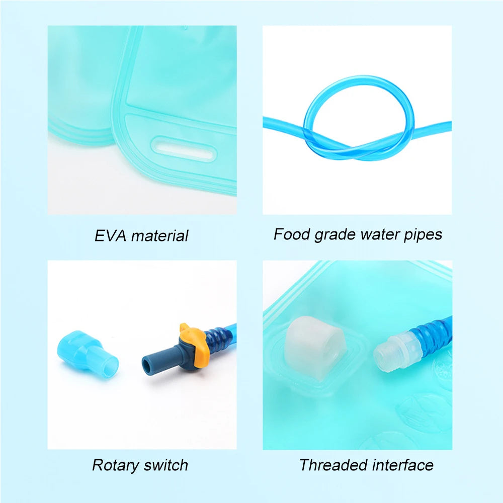 1Set Water Bladder for Hydration Pack Outdoor Bag Water Backpack Reservoirs Hiking Water Pouch Backpack Bladder Running