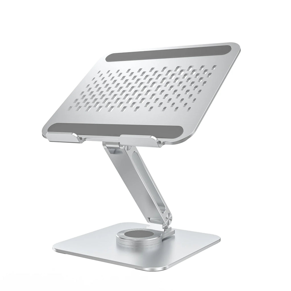 Portable Laptop Stand Aluminum Alloy 360 Rotation 3kg Load Capacity Foldable Adjustable Desktop Holder for Portable Monitor