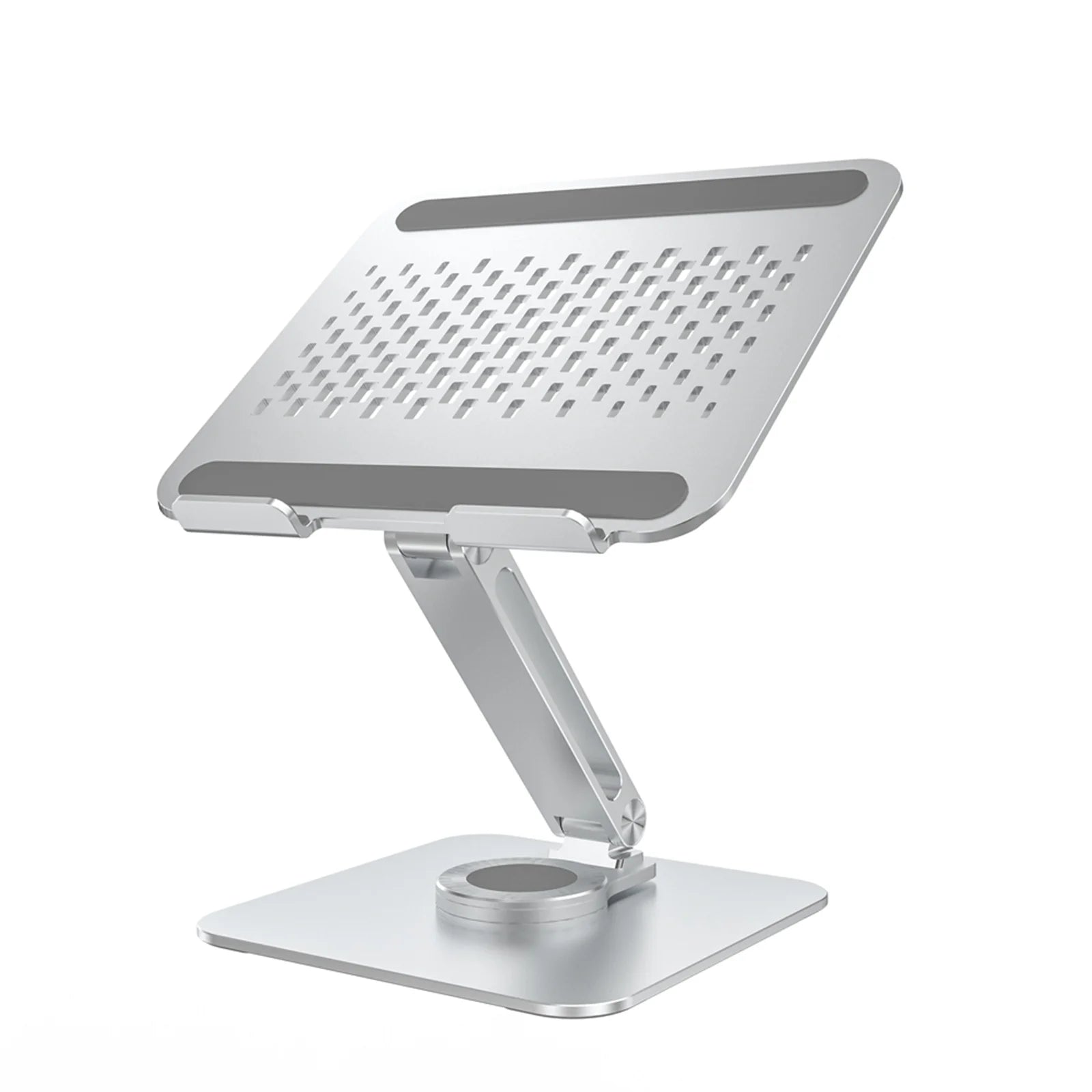 Portable Laptop Stand Aluminum Alloy 360 Rotation 3kg Load Capacity Foldable Adjustable Desktop Holder for Portable Monitor