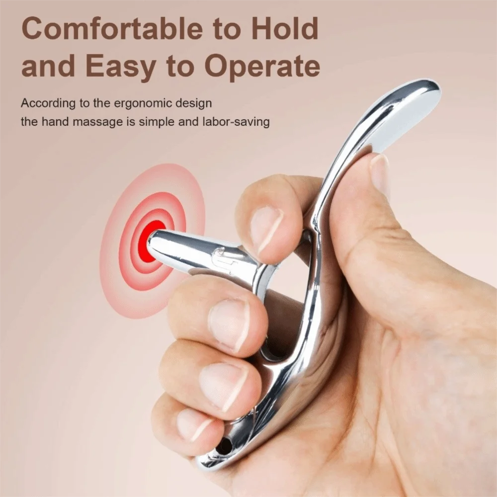 Triangle Trigger Point Massage Tool Metal Full Body Pain Relief Muscle Scraper Tool Deep Tissue Massage Acupressure Tool